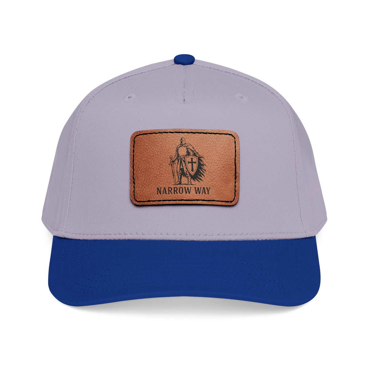 Narrow Way Crusader Leather Patch Baseball Cap