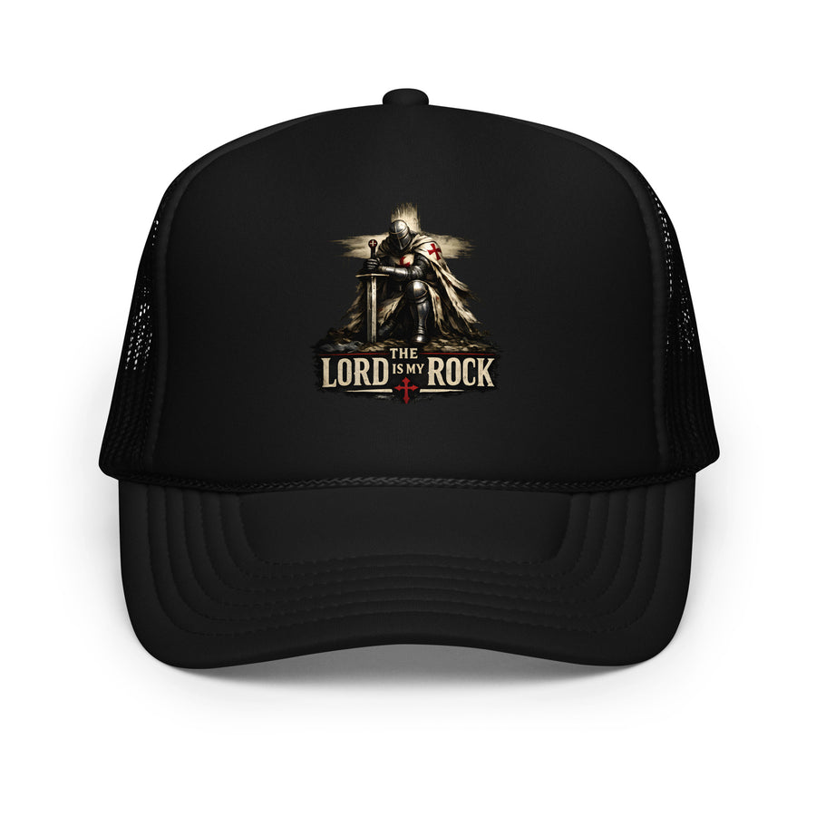 The Lord is My Rock - Foam Trucker Hat