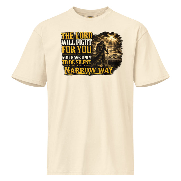 Narrow Way - Exodus 14-14 Crusader Midweight T-Shirt